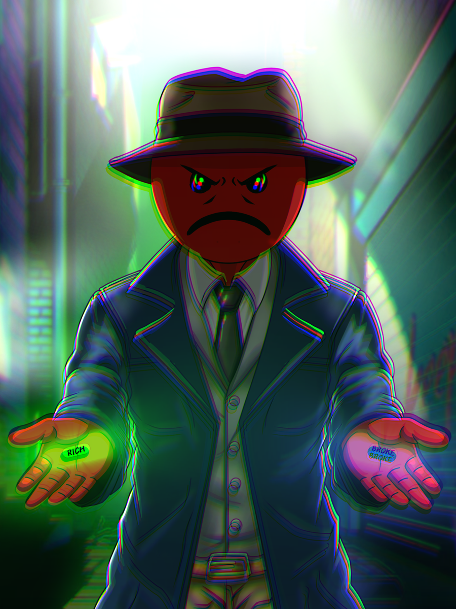 MAD RICH OR BROKE